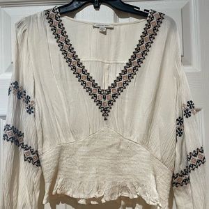 American Eagle Boho Shirt